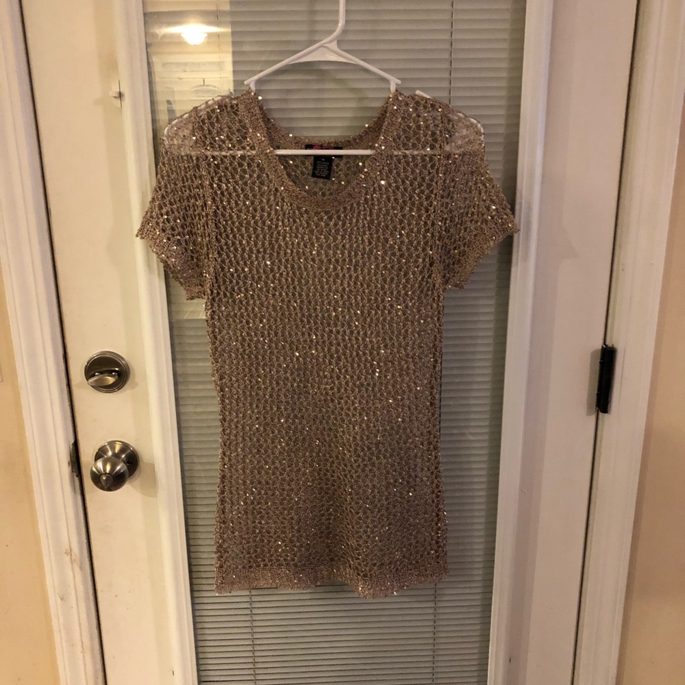 Gold sweater